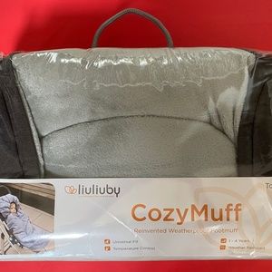 DARK GRAY Liuliuby Original Cozy Muff-Weatherproof Foot Muff